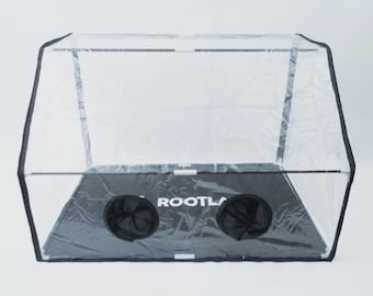 Boîte à air Rootlab Still avec fenêtre de visualisation inclinée - XL