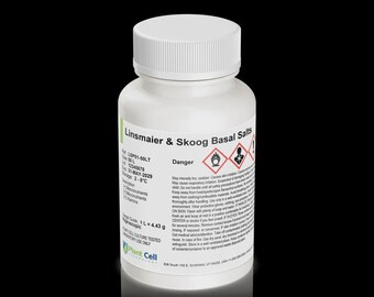 Plant Cell Linsmaier  & Skoog (LS) Basal Salts