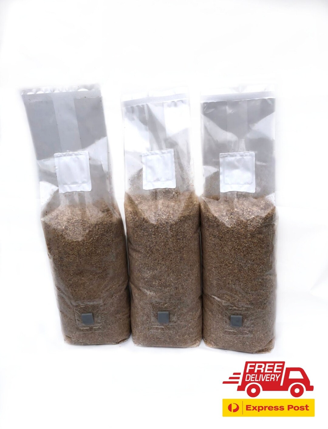 3X 1kg Brown Rice Flour BRF & Vermiculite bags PF tek Etsy.de