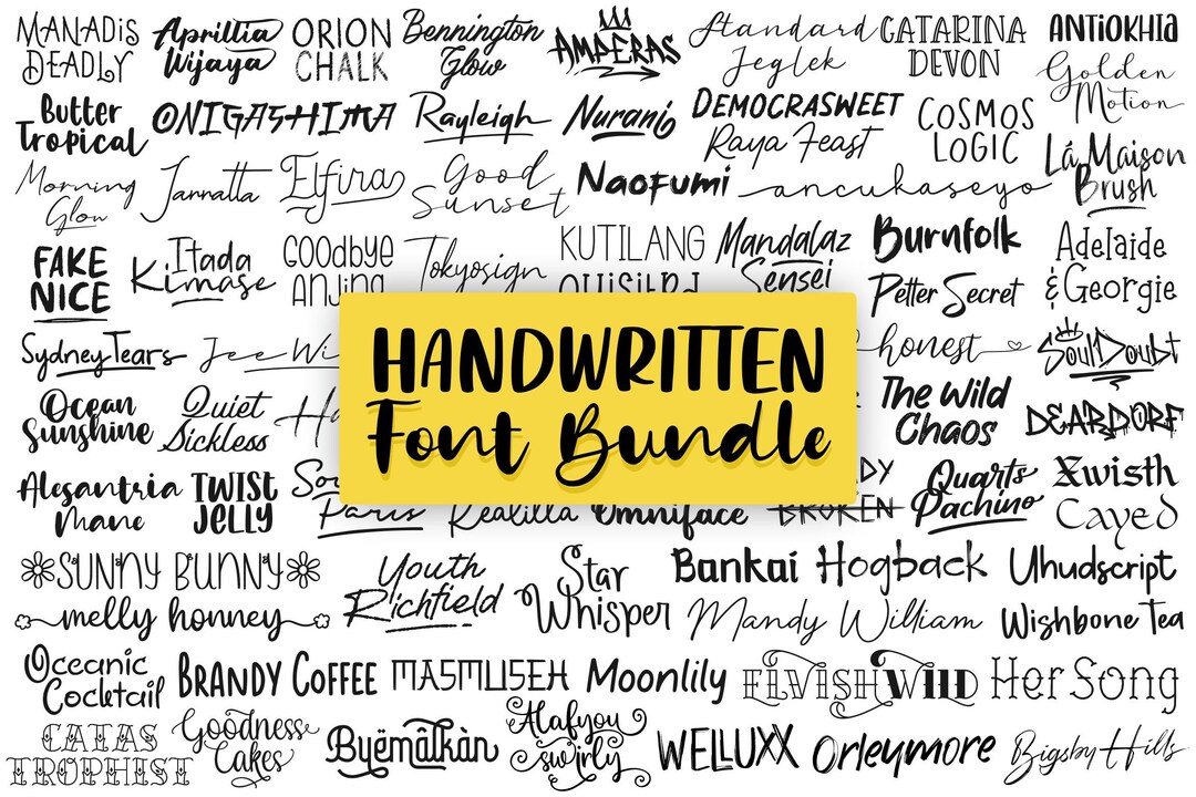 Cursive Font Svg, Font Svg, Digital Font Svg, Font Bundle for Logo