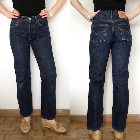 Vintage 1990s Levi's 501 Denim Jeans - image 1