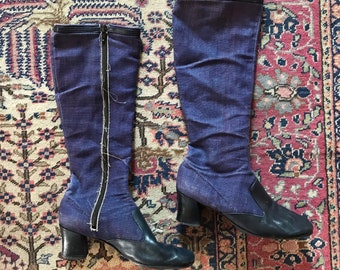 Seltene Vintage Gogo Stiefel aus den 60er Jahren