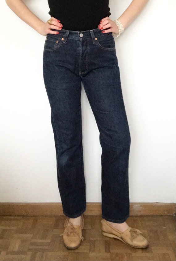 Vintage 1990s Levi's 501 Denim Jeans - image 5