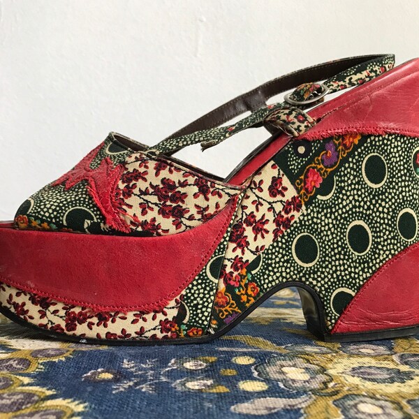 mens shoes 1970s platforms