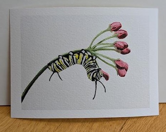 Monarch Caterpillar Print
