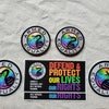 World Peace Dove Patch - Rainbow LGBT Rights Advocate Iron on Patch ...