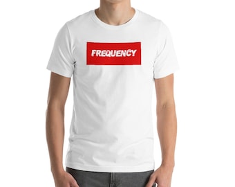 Frequency Red Block Short-Sleeve Unisex T-Shirt