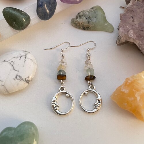 Crystal Earrings Etsy