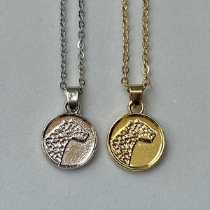 Jaguar Necklace, Animal charm, Small leopard jewellery | Minimalist dainty pendant, Matching friendship couple necklace, Unique Gift for Him