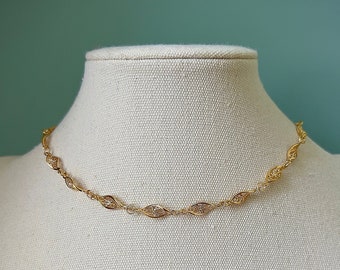 DNA Gold Necklace Pendant, 18k Yellow Gold DNA, Gift for