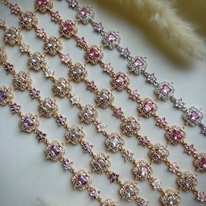 Regal regencycore royal gold choker necklace, Floral fairycore fairytale bridal wedding necklace, Majestic angelic fairy coquette jewelry