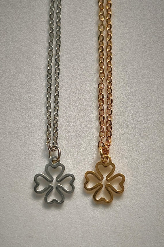 Vintage Irish Sterling Silver 925 Shamrock Necklace 3 Leaf Clover | eBay