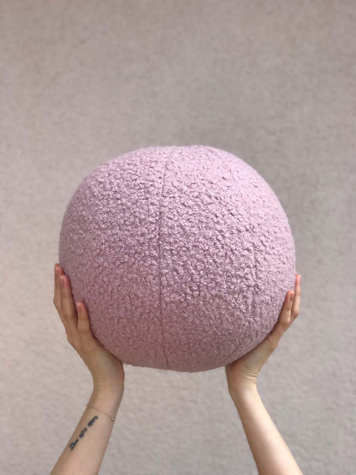 Ball Pillow Round Pillow Sphere Pillow Etsy