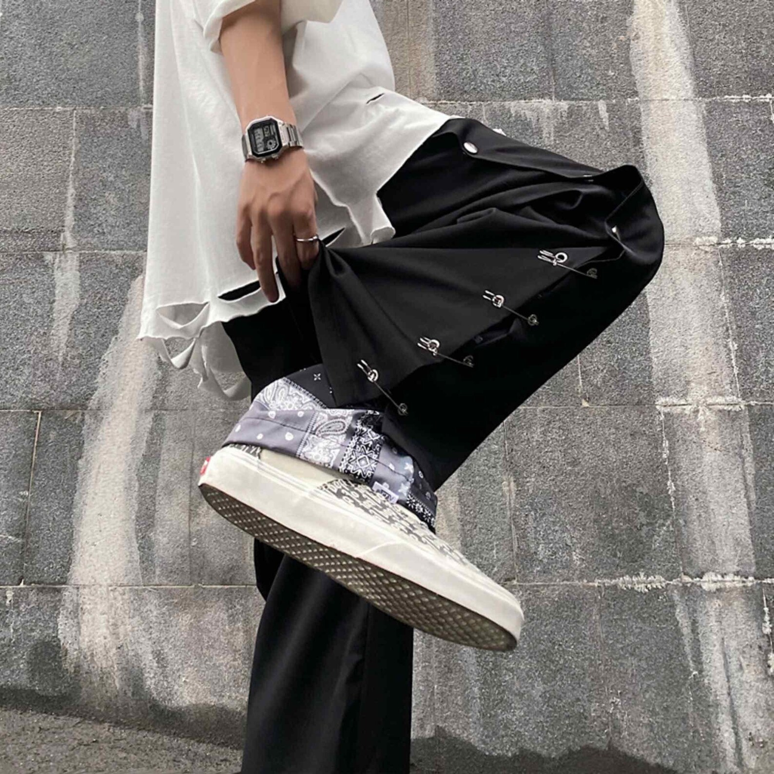 cyberpunk cargo pants