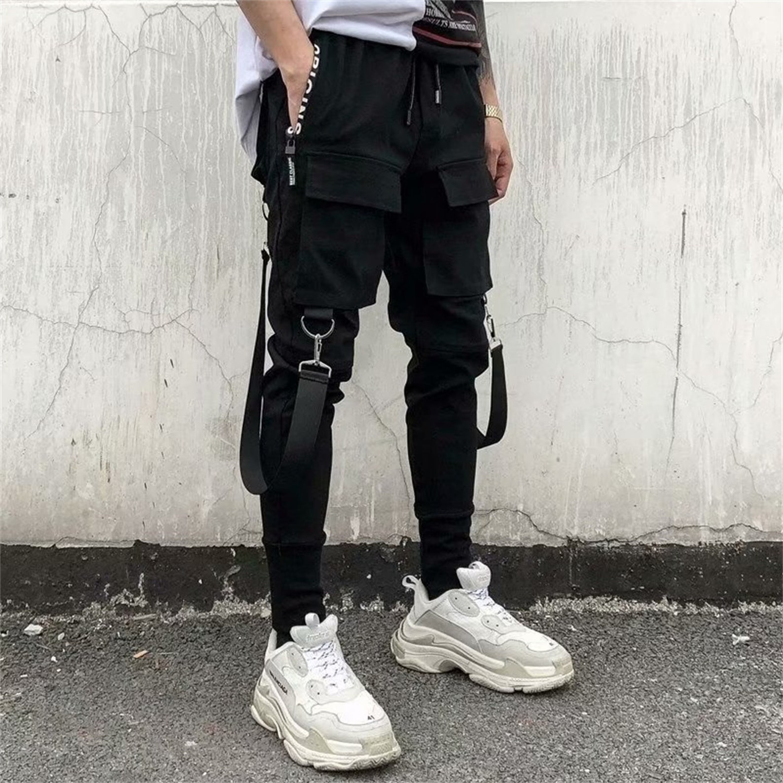 goth joggers