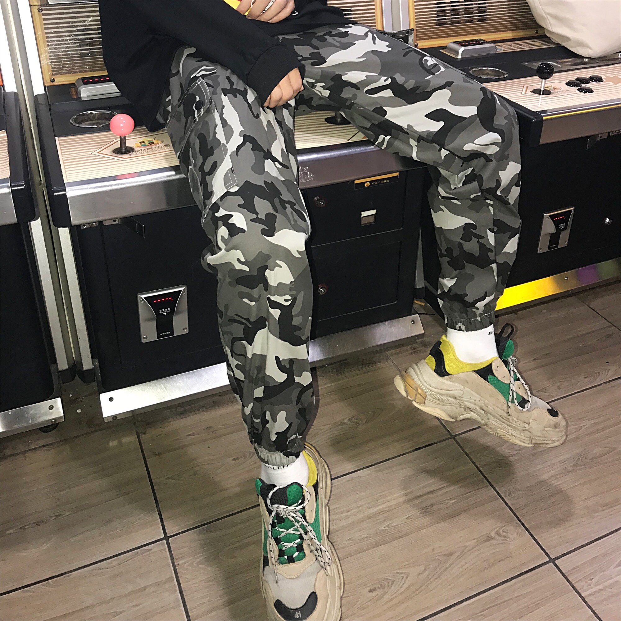 Camo Techwear Camo Pants Cyberpunk 