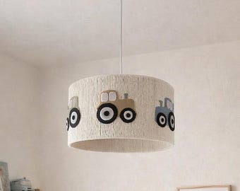 Lampada da soffitto a forma di trattore per cameretta dei bambini, lampada da soffitto a forma di fattoria per cameretta dei bambini, lampada da cameretta a forma di trattore, decorazioni per cameretta dei ragazzi, decorazioni per cameretta a forma di fattoria, lampada a tema trattore