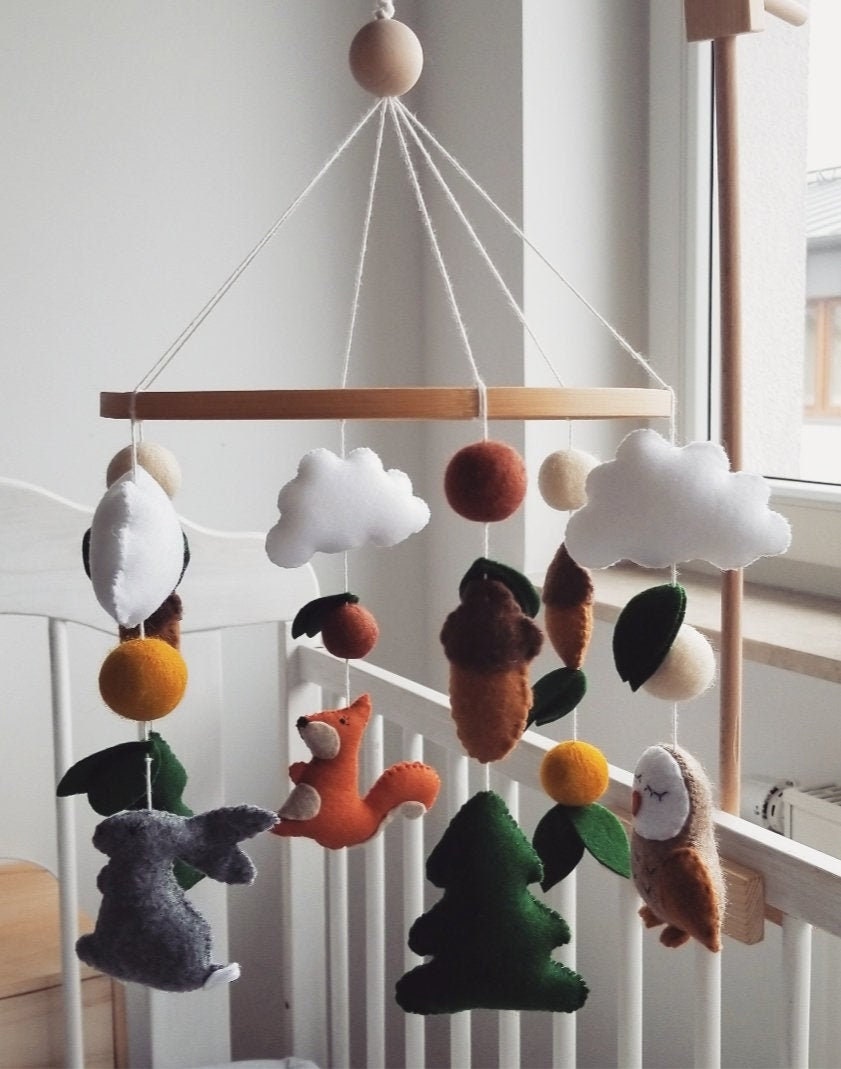Forest theme nursery Baby mobile woodland Forest mobile Deer mobile Woodland baby mobile Squirrel baby mobile Nature mobile Forest theme nursery Baby mobile woodland Forest mobile Deer mobile Woodland baby mobile Squirrel baby mobile Nature mobile