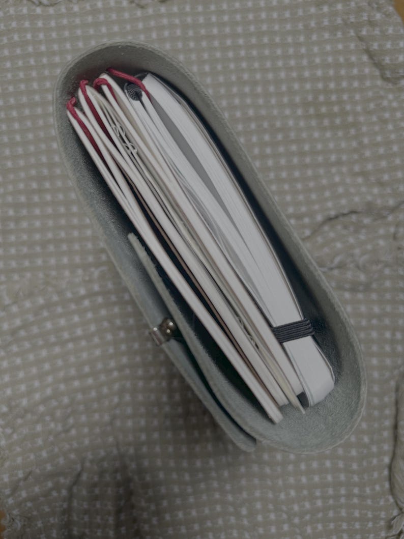 A5 Leather Journal Template DIY Pattern (digital Download) / Louise
