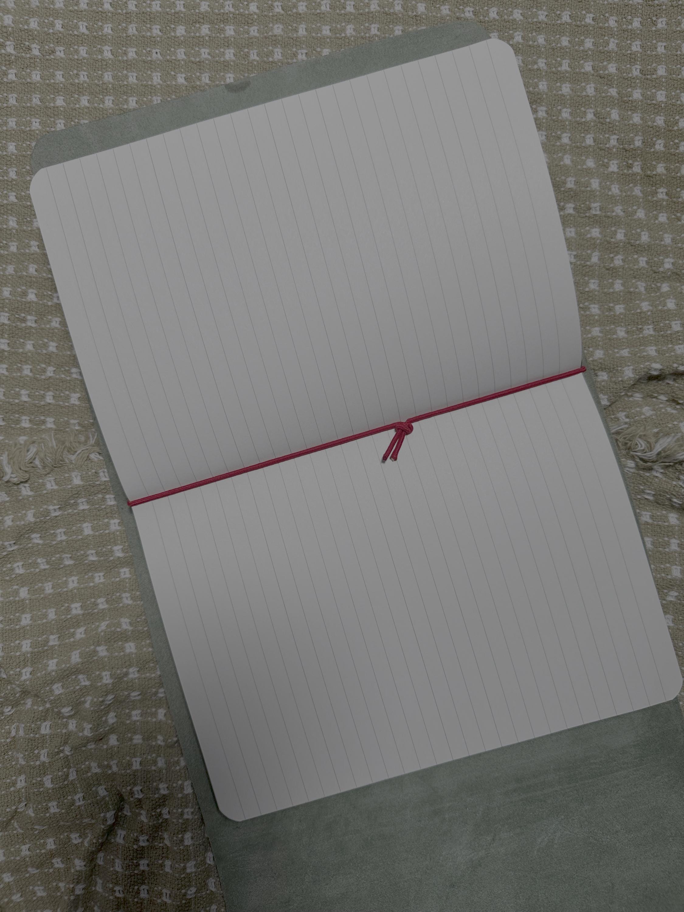 A5 Leather Journal Template DIY Pattern (digital Download) / Louise