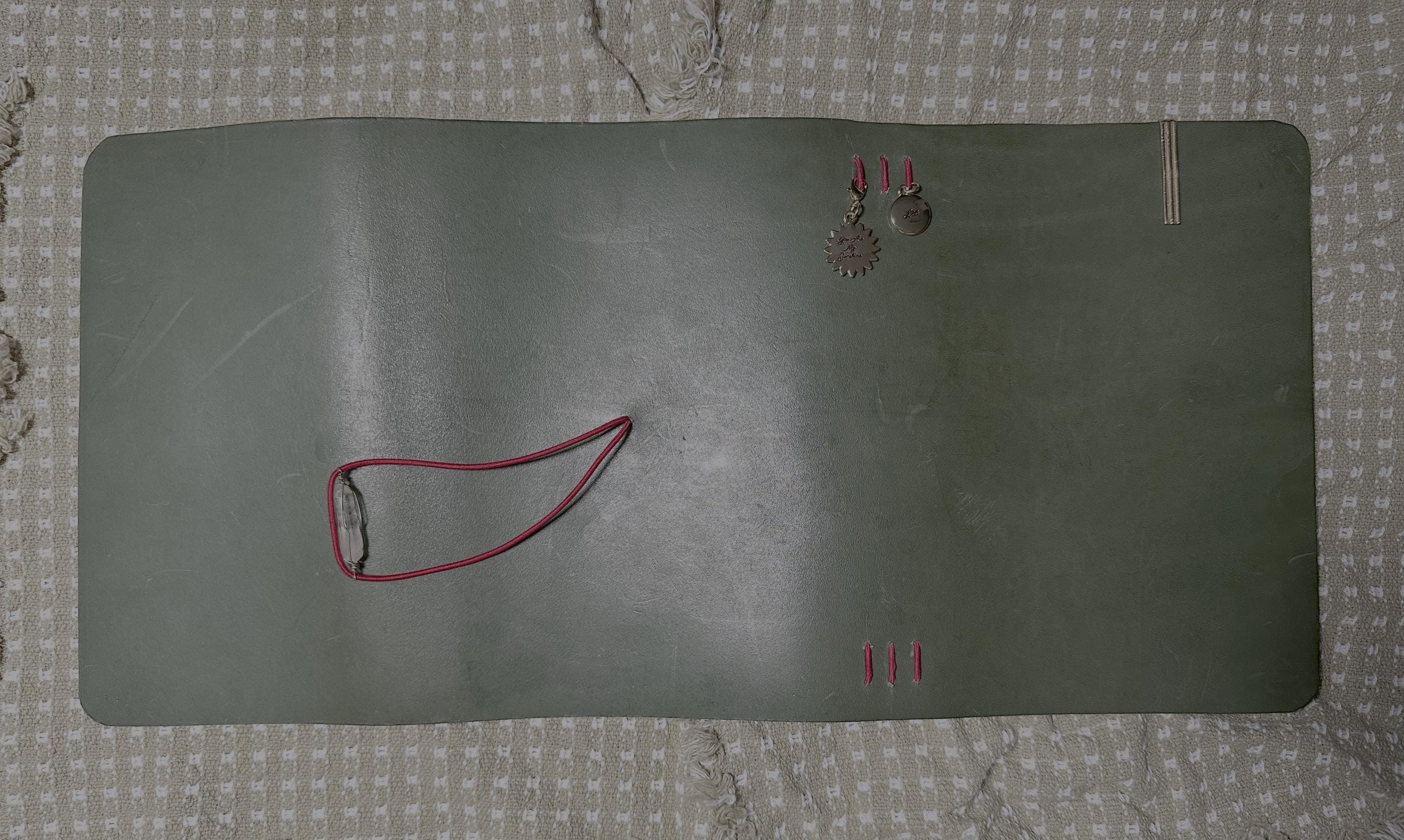 A5 Leather Journal Template DIY Pattern (digital Download) / Louise