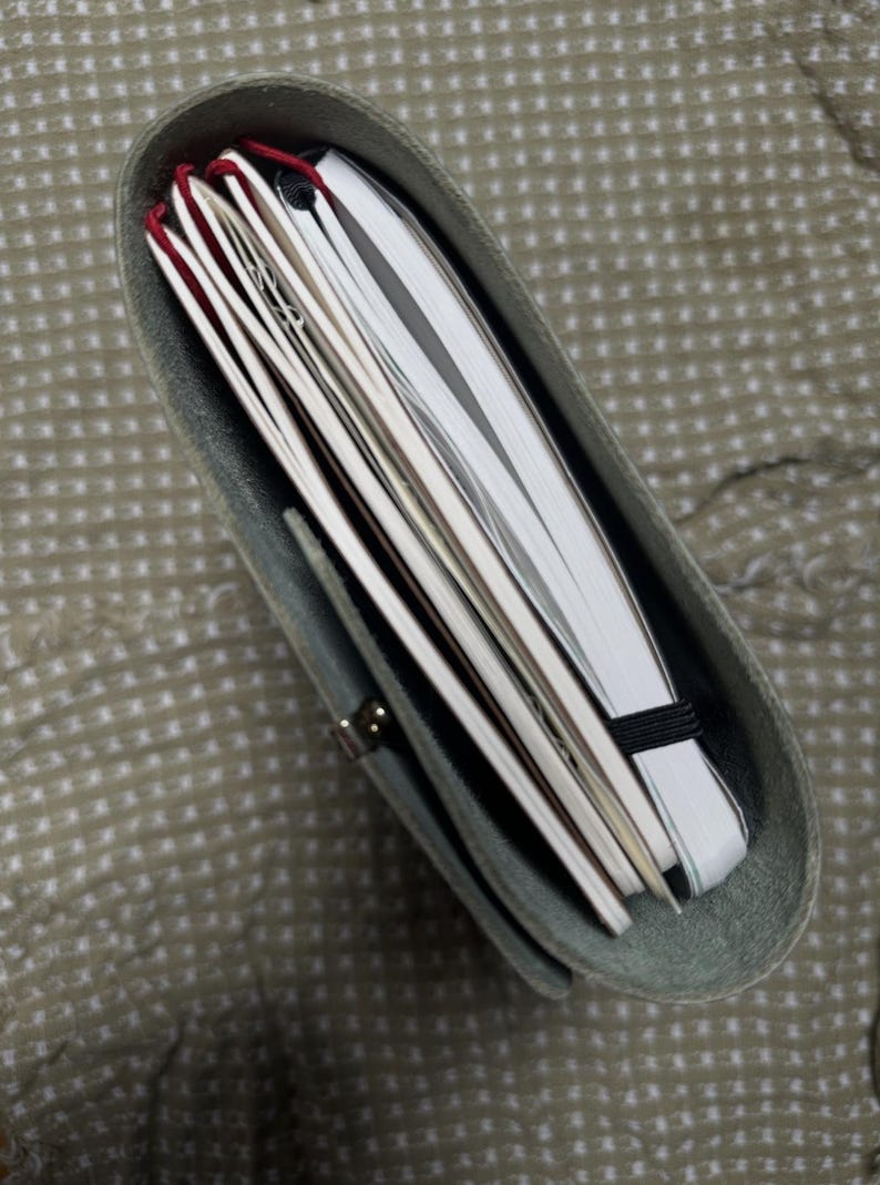 A5 Leather Journal Template: DIY Pattern (digital Download) / Louise ...