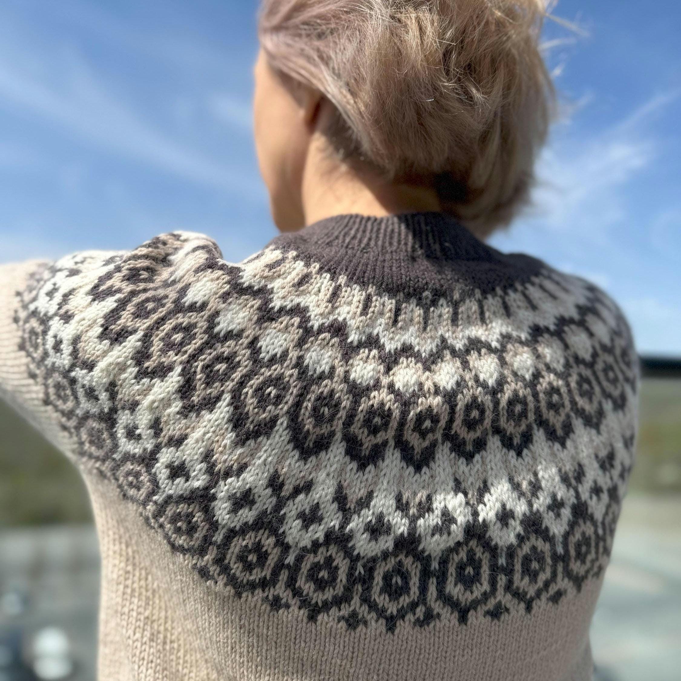 Alpaca Nordic Jumper - Etsy
