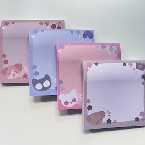 seventeen hiphop unit sticky memo pads (svt/kpop/deco/stationary)