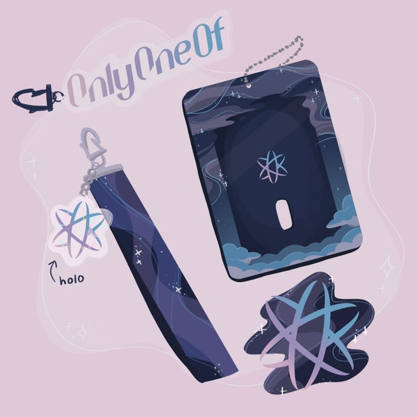 onlyoneof 2024 tour pc holder/keychain strap/stickers (ooo/kpop/merch)