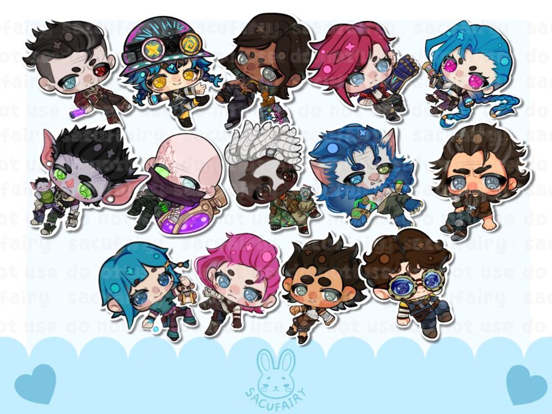 Legend Inspired Vinyl Glossy Stickers - Etsy Canada