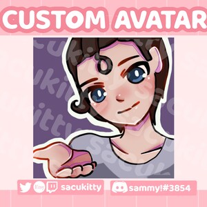 Avatar de anime personalizado / Imagen de perfil Discord / | Etsy