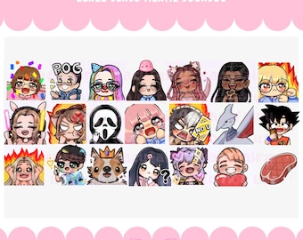 Custom Personalized Emotes for Twitch/Discord