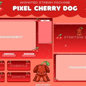 Forfait Pixel Cherry Dog stream