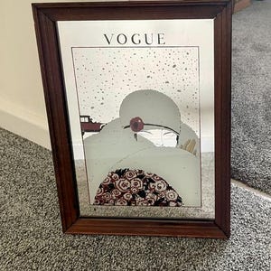 Vogue Mirror 1919 - Etsy