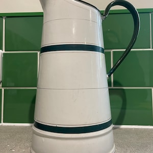Vintage French Enamel WaterJug