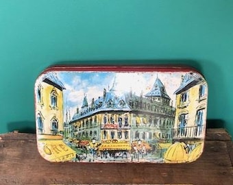 Vintage French Bonbon Tin