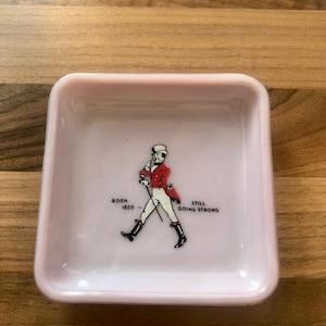 Vintage Johnnie Walker Whisky Advertising Dish