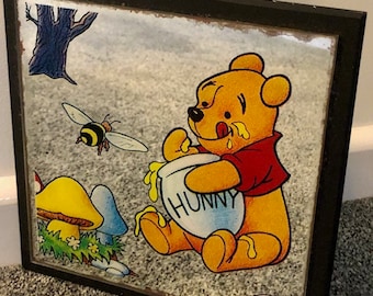 Vintage Paddington Bear Mirror - 23cm X 18cm - Etsy