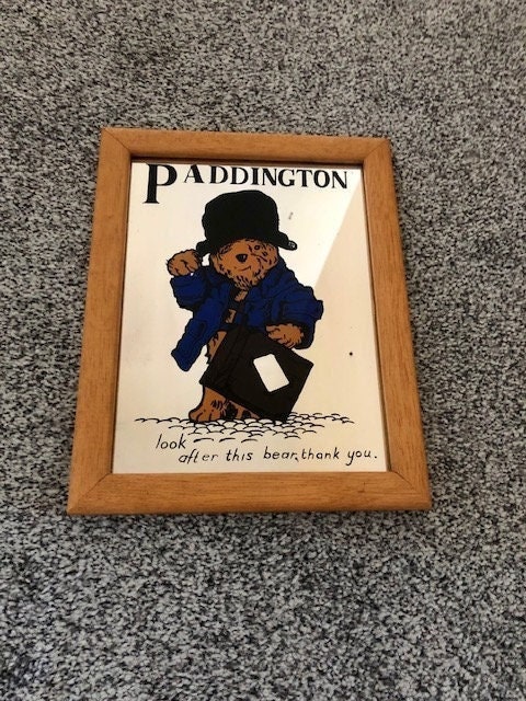 ★決算特価商品★ - Mirror Bear Paddington Vintage 23cm Israel Etsy - 18cm X 鏡