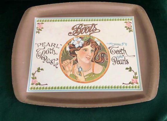 Vintage Boots the Chemist Advertising Tray - Etsy