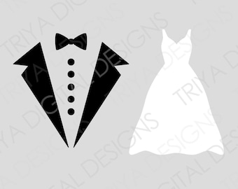 Download Wedding Dress Svg Etsy