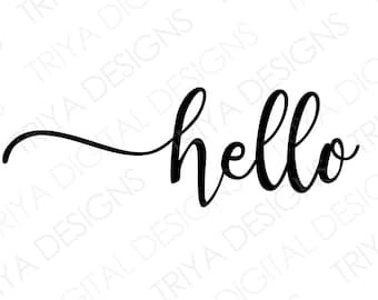 Calligraphy Hello Cursive | Mcgrathaine