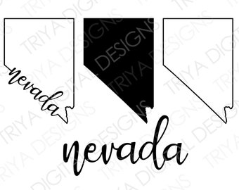 Download Nevada Svg Etsy