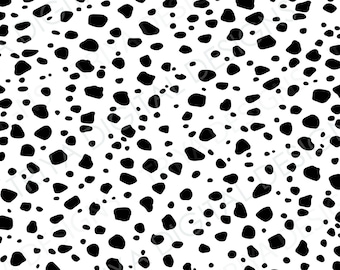 Dalmatian Print SVG Cut File Dalmation 