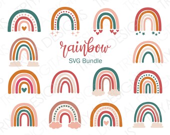 Download Rainbow Svg Etsy