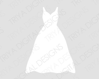 Download Wedding Dress Svg Etsy