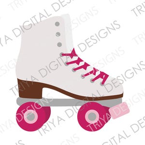 Roller Skate SVG Cut File | Quad Skates, Roller Skating, Skater, Groovy, Retro, 70s, Skating Gift PNG | Instant Digital DOWNLOAD