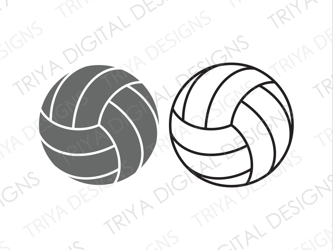 Volleyball SVG Cut File Volleyball PNG Volleyball Ball - Etsy