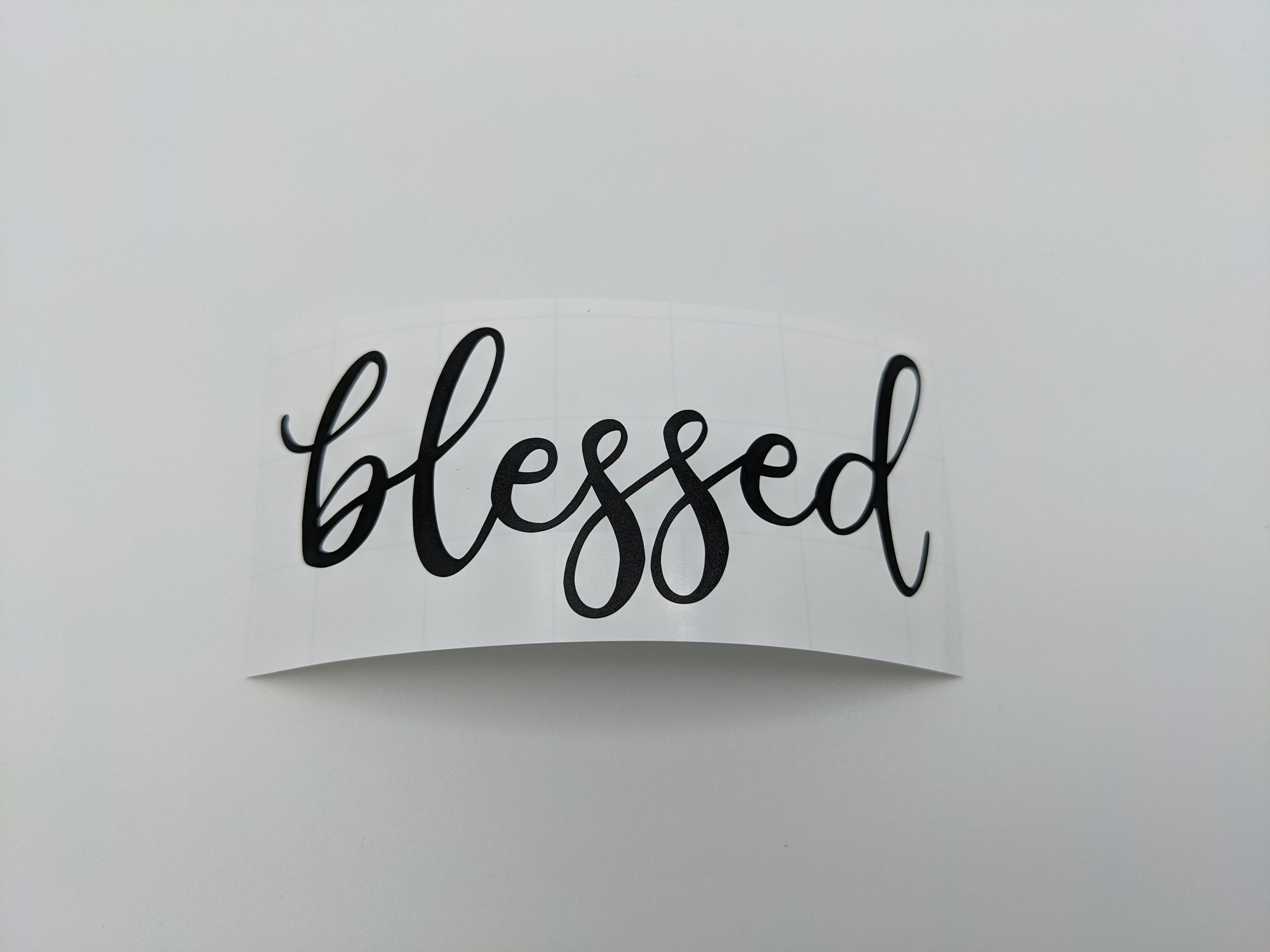 Simply Blessed SVG Simply Blessed Hand Lettered Cursive Text | Etsy ...