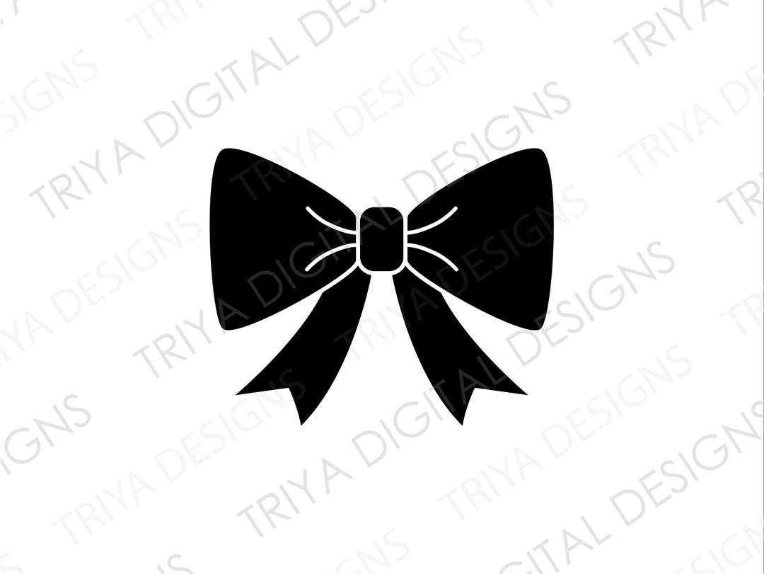 Bow SVG Cut File Coquette, Ribbon, Bow, Bow Tie, Groom SVG Files